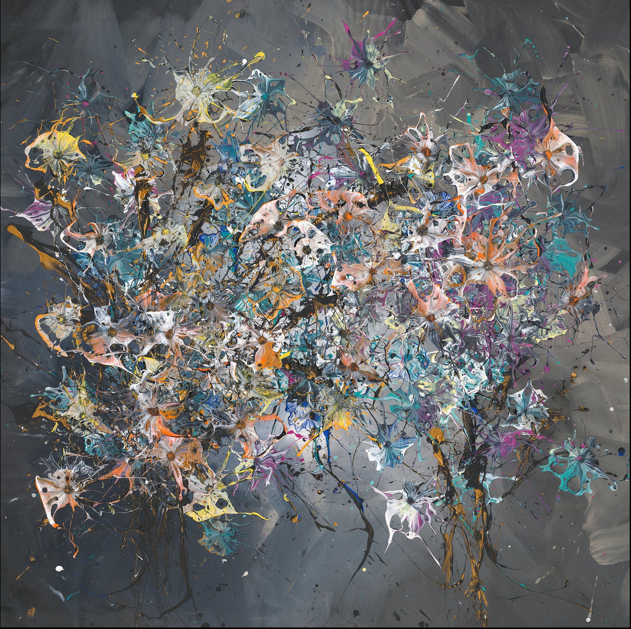 Wildflowers, 2025 | 210x210cm