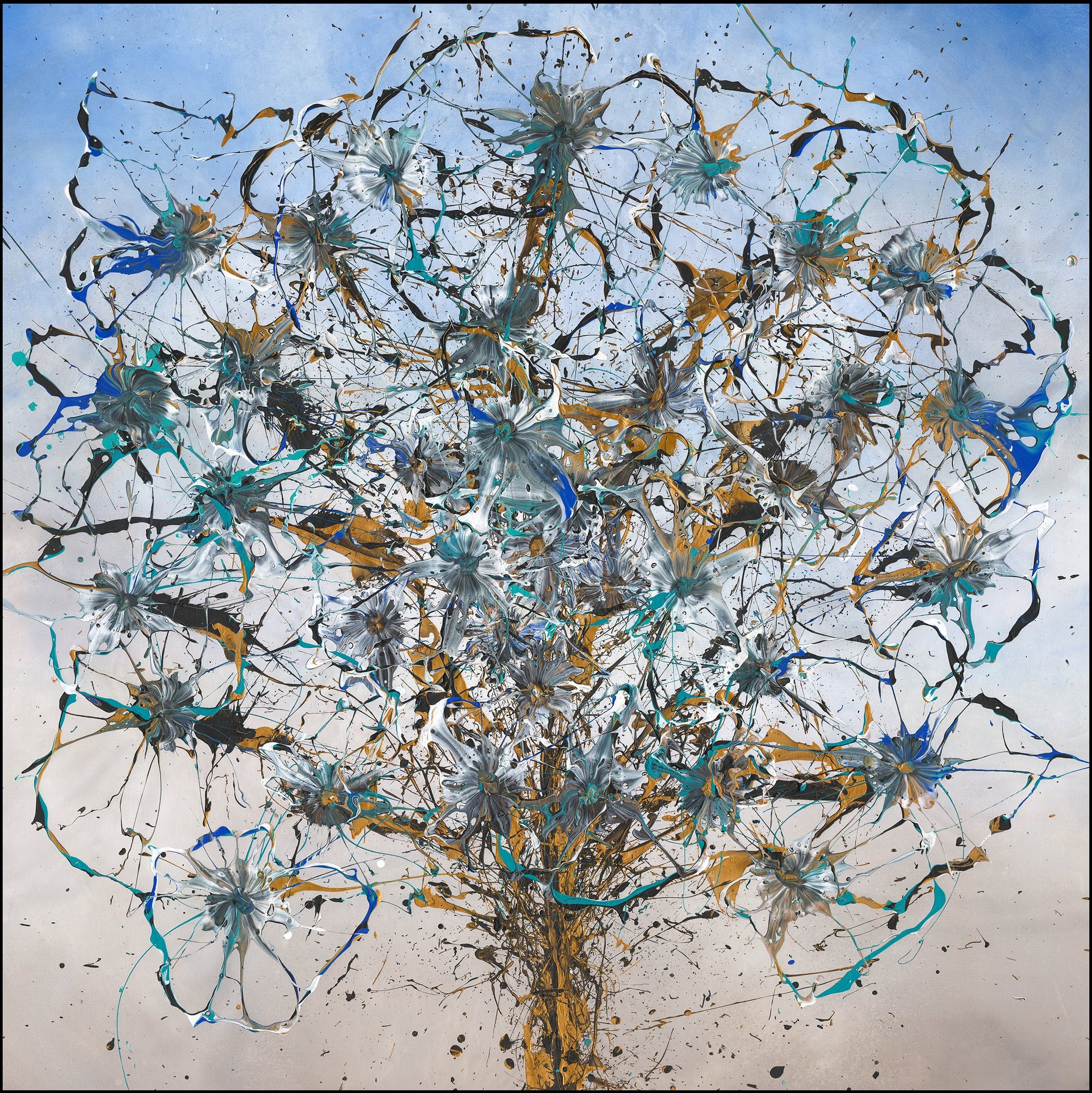 Wildflowers, 2025 | 210x210cm